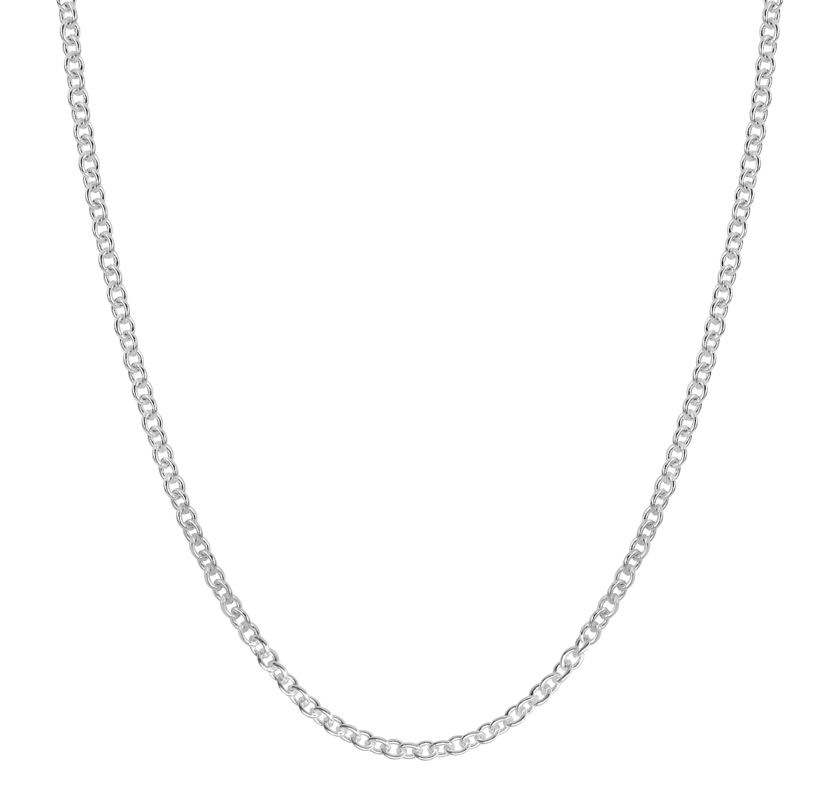 Lykka Basics silver anchor chain 2.3 mm