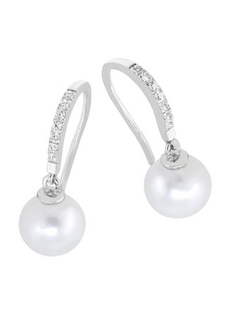 Lykka Pearls pearl earrings silver