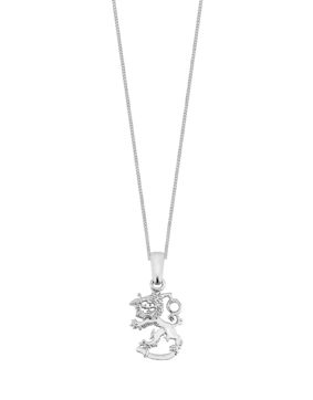 Lykken Symbols Finnish Lion silver necklace 50cm