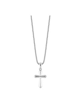 Lykken Crosses silver cross necklace 19 mm