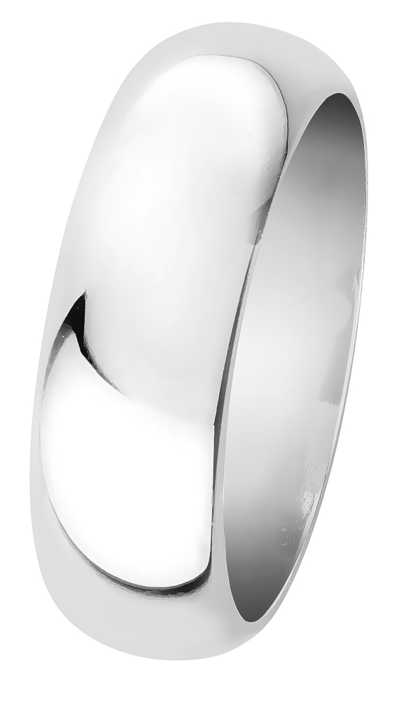 Lykka Casuals plain band ring 7 mm