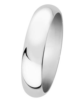 Lykken Casuals plain band ring 5 mm