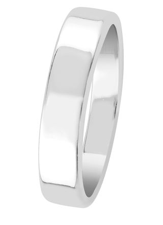Lykka Casuals plain band ring flat 5 mm
