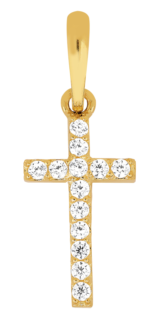 Lykka Crosses cross gold pendant 