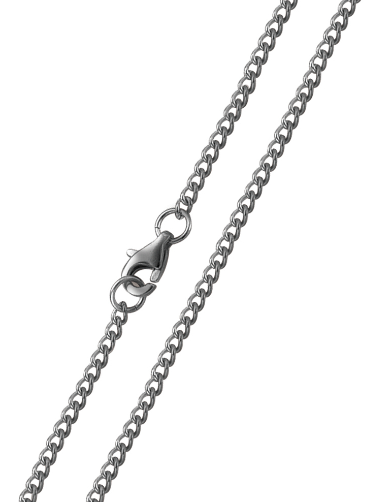 Lykka Strong curb chain steel 2 mm 