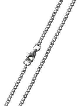 Lykka Strong curb chain steel 2 mm