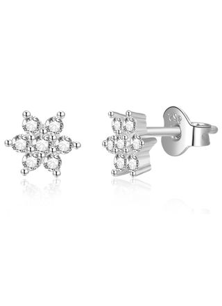 Lykka Symbols silver star-shaped studs
