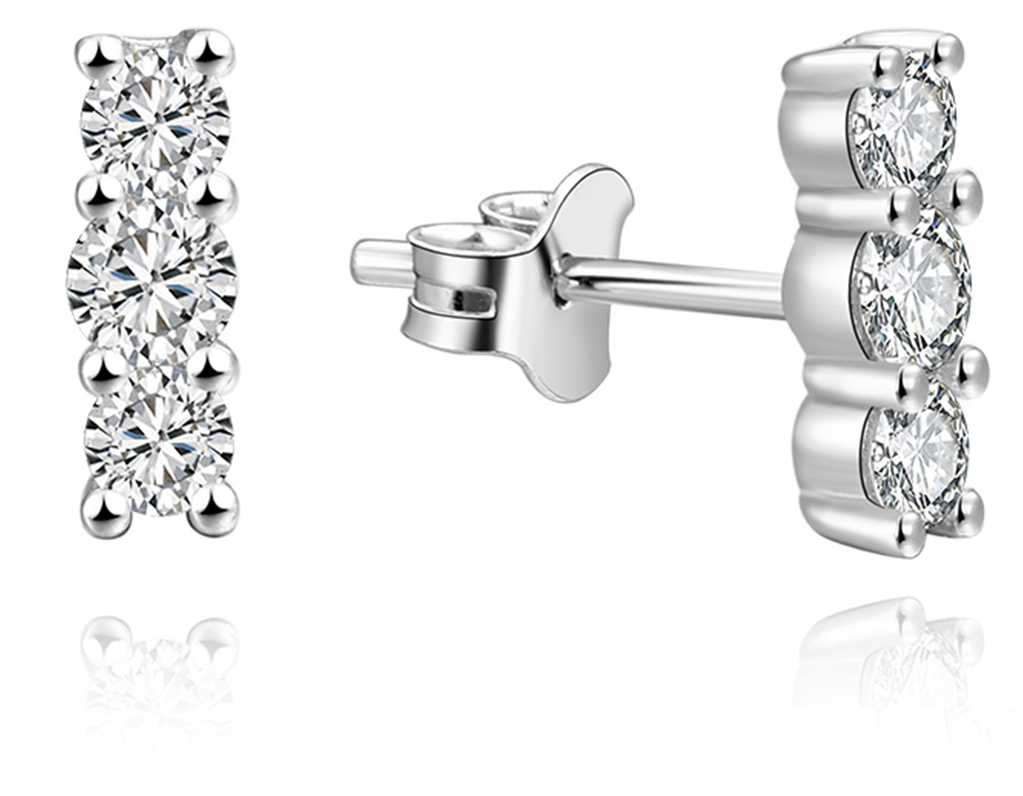 Lykka Casuals silver earrings