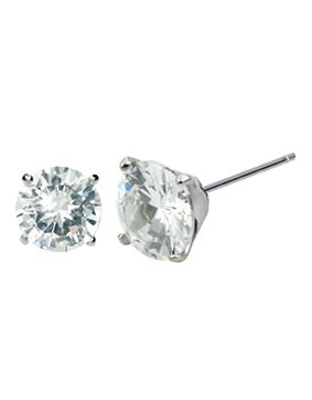 Lykken Trend solitaire-earrings steel