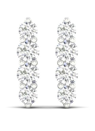 Lykka Elegance journey diamond earrings