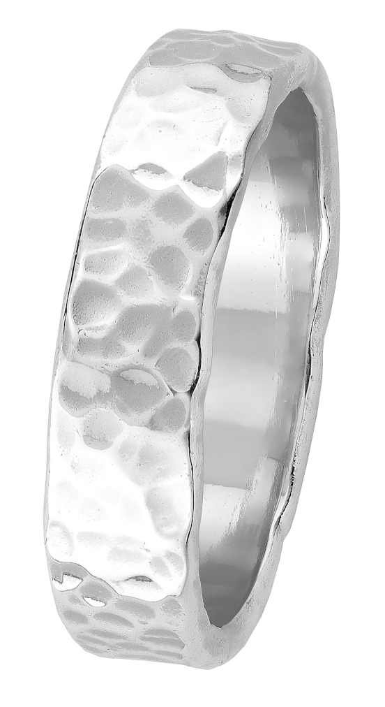 Lykka Casuals silver ring 5 mm