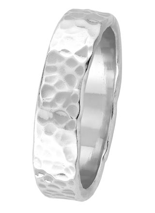 Lykka Casuals silver ring 5 mm
