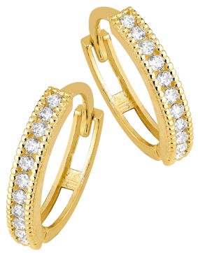 Lykken Casuals gold earrings