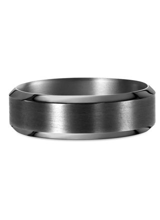 Lykka Strong plain tantalum ring straight-edge 5 mm
