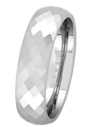 Lykka Strong tungsten ring d-shape 6 mm 
