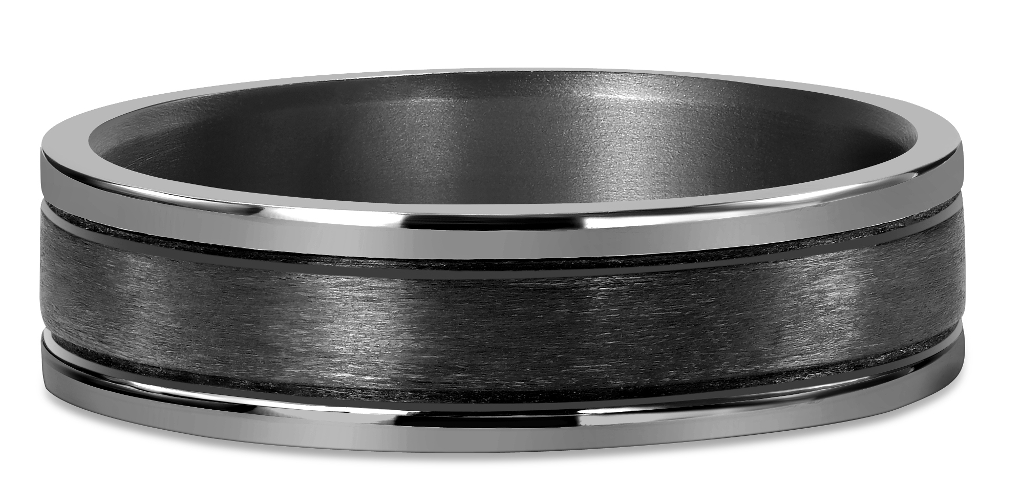 Lykka Strong tantalum carbon fiber ring 7 mm