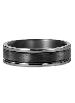 Lykka Strong tantalum carbon fiber ring 7 mm