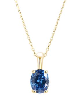 Lykken Symbols Birth stone necklace sebtember 42+3cm