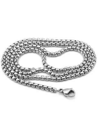 Lykka Viking steel necklace 3 mm 