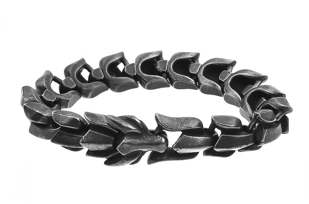 Lykka Viking Fenrir steel bracelet 14.6 mm  
