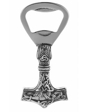 Lykka Viking steel bottle opener 70 x 31 mm