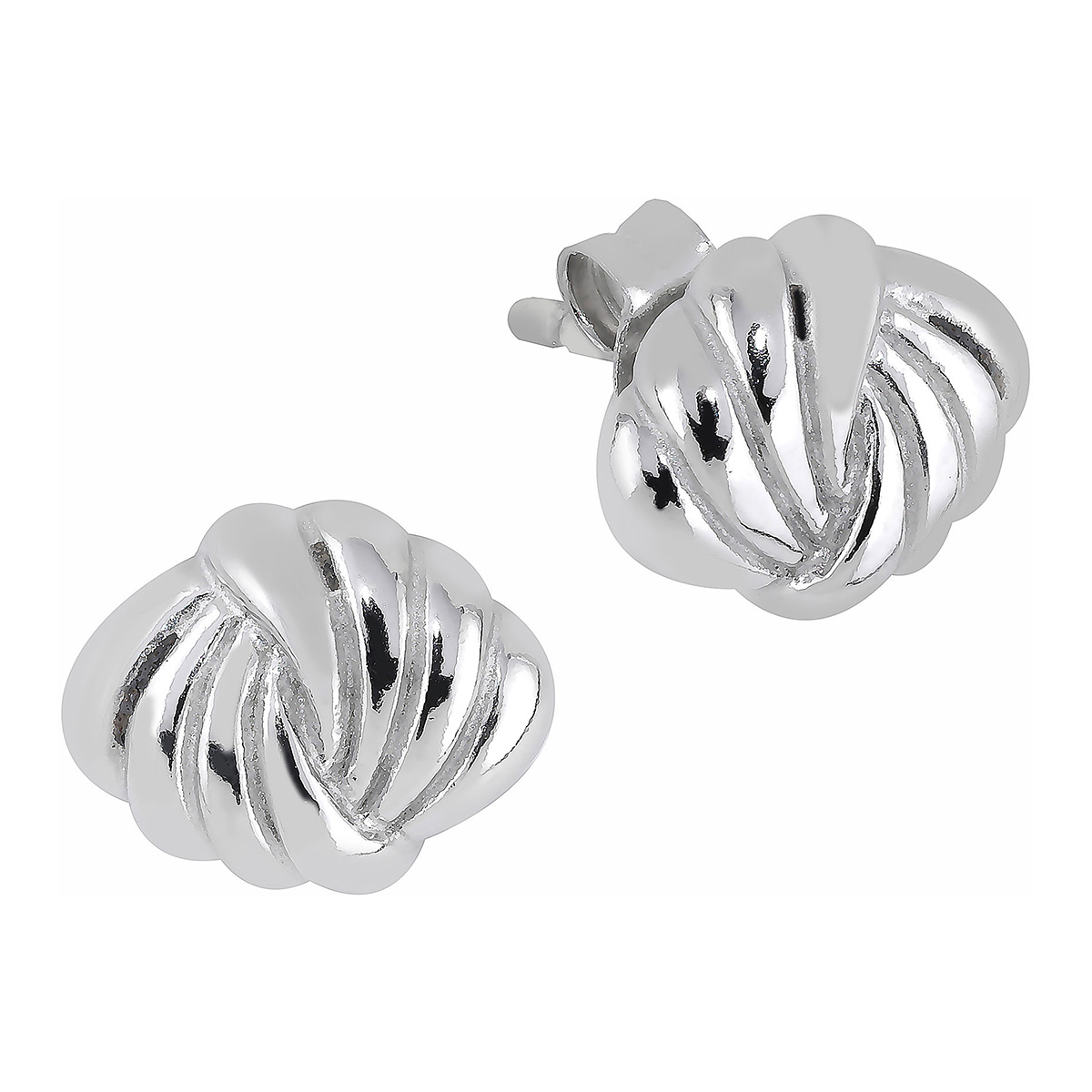 Lykken silver earrings
