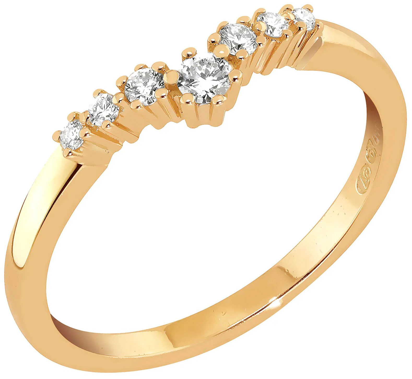 Sandberg Toivomuslähde diamond ring M-15k