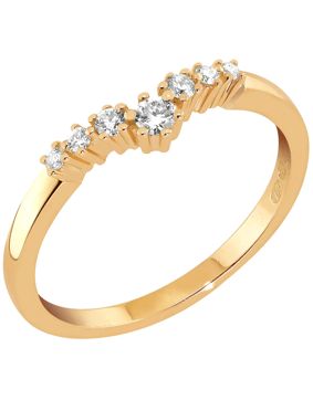 Sandberg Toivomuslähde diamond ring M-15k