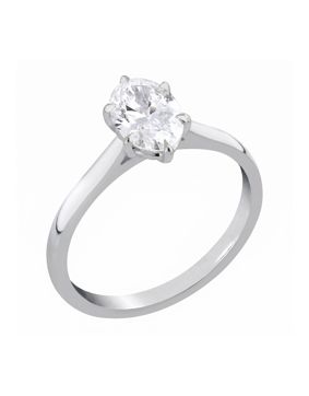 Sandberg Onnenlähde diamond ring 1.00 ct white gold M-246Bw