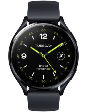 Xiaomi Watch 2 Black Case With Black TPU Strap