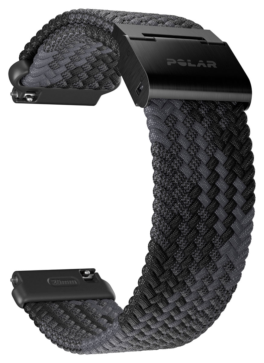 Polar Braided Yarn 20 mm band black
