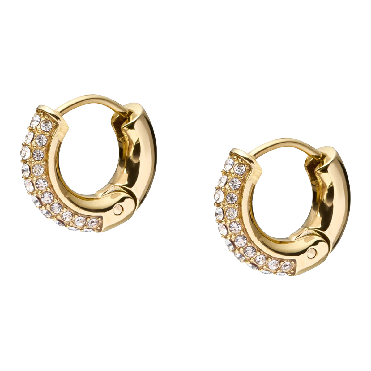 Mockberg Pavé Everyday hoop earrings pieni MB0191