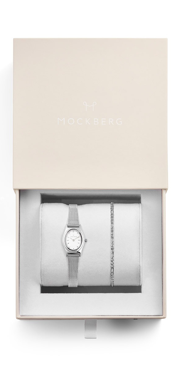 Mockberg Retro Mesh Combo Silver MB0359