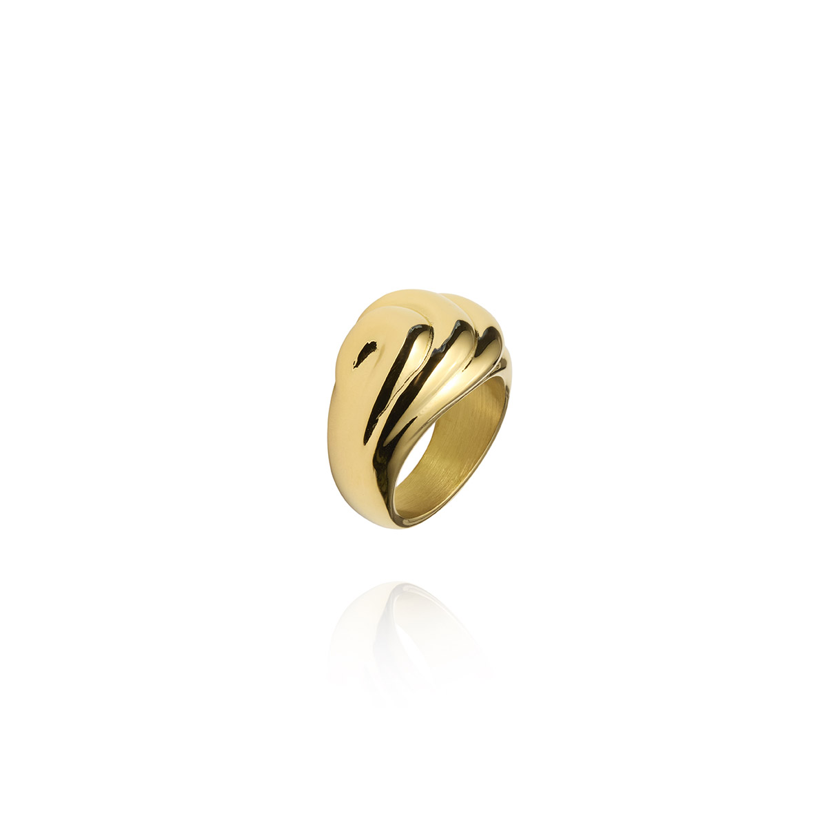 Mockberg Deco Bold Gold ring