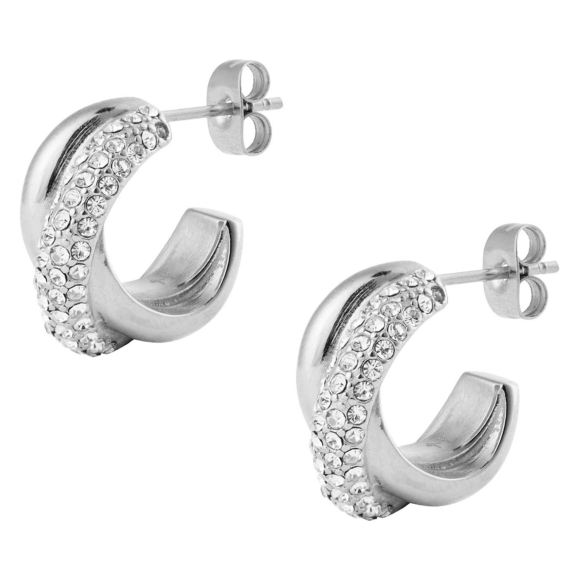 Mockberg x Kenza Aurora steel earrings MB1846