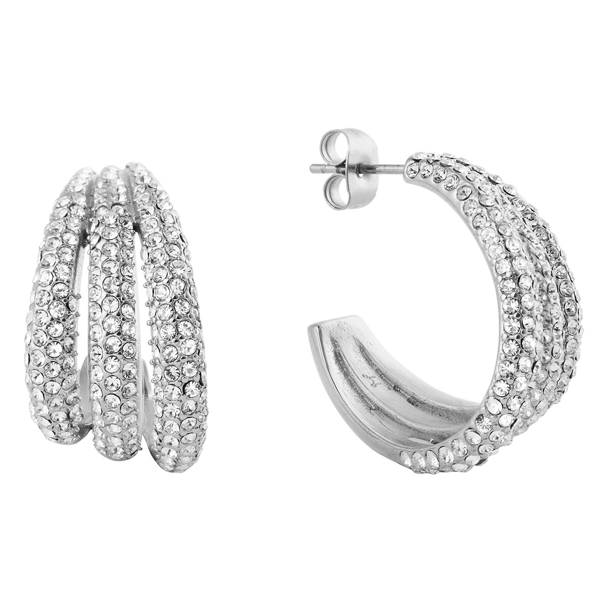 Mockberg x Kenza Aurelia steel earrings MB1848