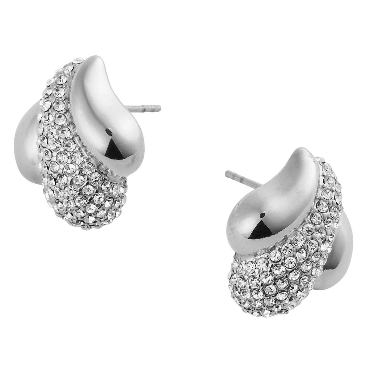 Mockberg x Kenza Soirée steel earrings MB1850