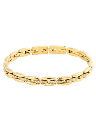 Mockberg x Kenza Illume golden steel bracelet
