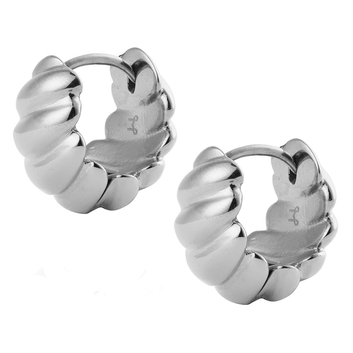 Mockberg x Kenza Seléne steel earrings MB1920