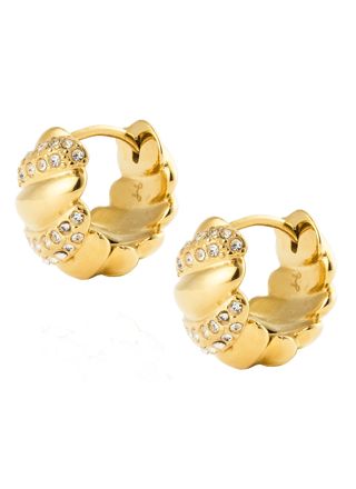Mockberg x Kenza Noela golden steel earrings MB1923