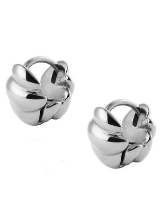 Mockberg x Kenza Seléne steel earrings MB1924