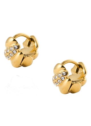 Mockberg x Kenza Noela golden steel earrings MB1927