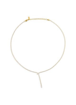 Mockberg x Kenza Eve golden steel necklace MB1928