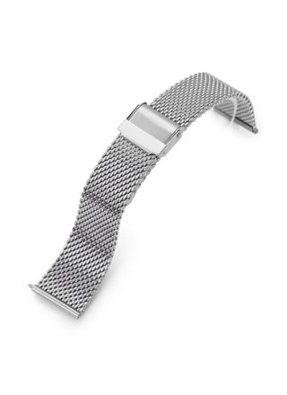 MiLTAT Tapered Milanese Mesh watch band 22mm MB2218FYB046