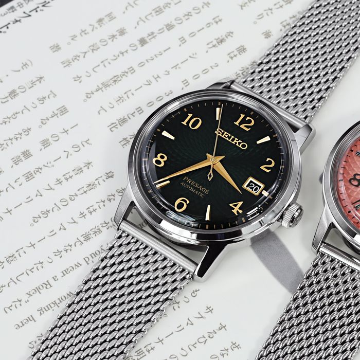 MiLTAT Tapered Milanese Mesh watch band 22mm MB2218FYB046