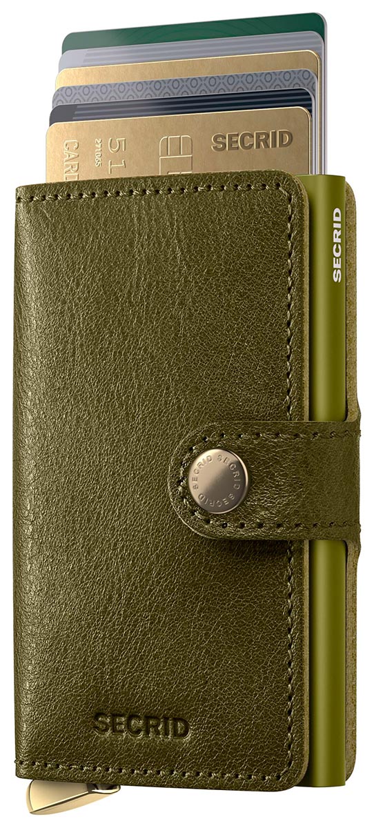 Secrid Premium Miniwallet Basco Olive+