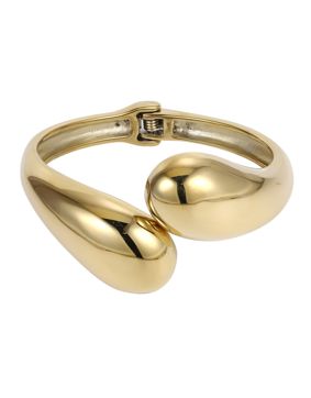 Lykken Trend gold-plated steel bracelet 6 cm