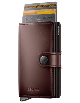 Secrid Premium Miniwallet Dusk Dark Brown+