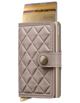 Secrid Premium Miniwallet Emboss Diamond Chalk+