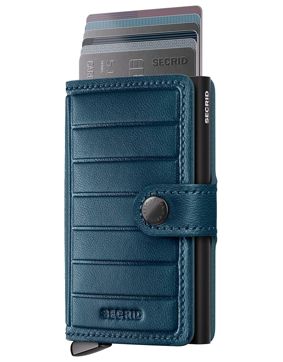 Secrid Premium Miniwallet Emboss Lines Teal+